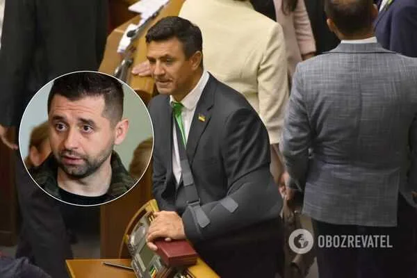 Коля, бл*дь, де ти був?”: Арахамія жорстко облаяв Тищенка у Раді
