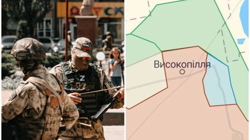 Высокополье. “Котел” для россиян в Херсонской области: ВСУ показали карту – From-UA: Новини України