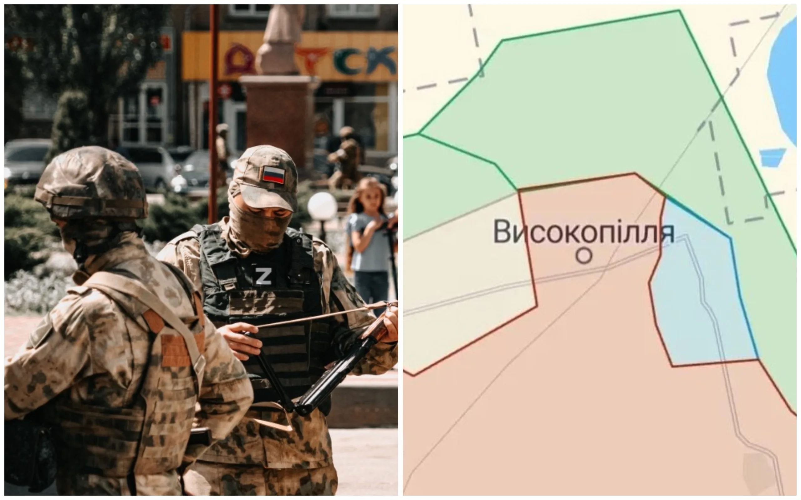Высокополье. “Котел” для россиян в Херсонской области: ВСУ показали карту