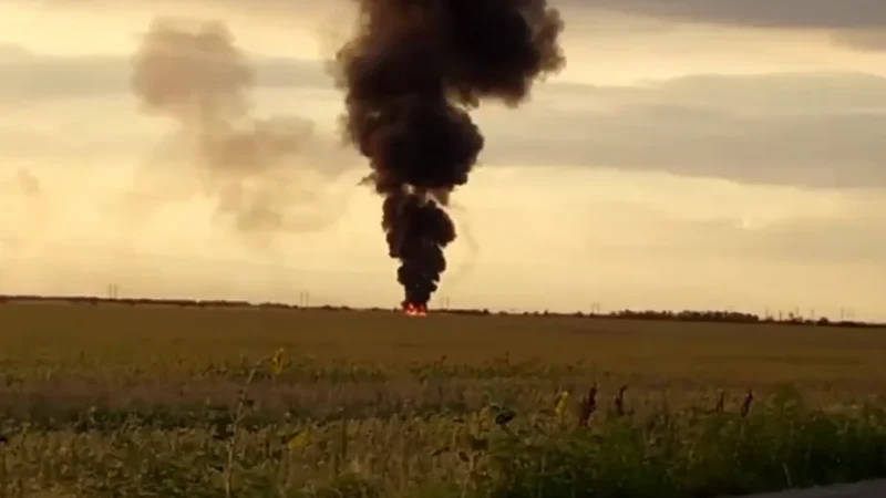 Российский Су-35 сбит на Херсонщине в районе Новой Каховки – From-UA: Новини України