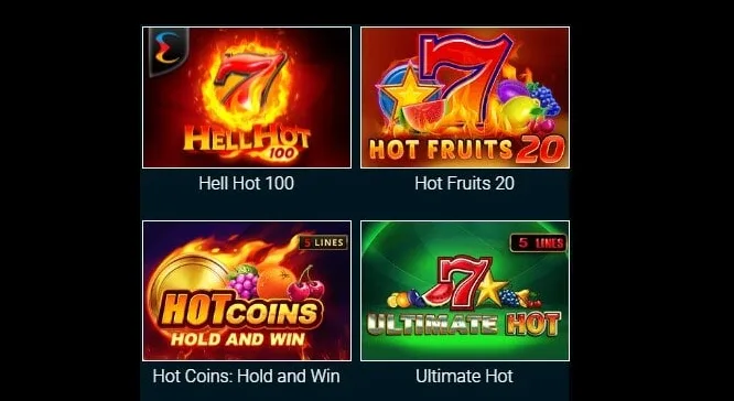 Онлайн казино Goxbet – виды игр