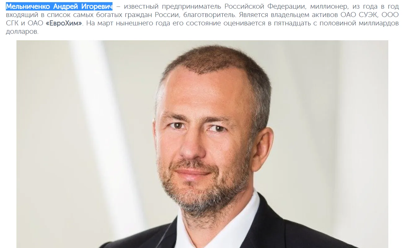 Мельниченко Андрей Игоревич