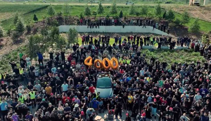 Достигнуто 4000 Model Y в неделю: завод Tesla в Техасе развивается медленнее, чем немецкие