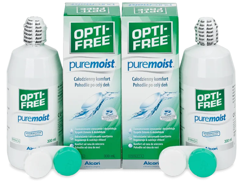 OPTI-FREE PureMoist – многофункциональное решение для ухода за контактными линзами