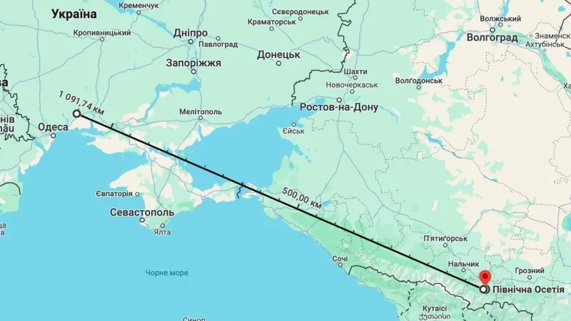 6 червня 2024 року 6 українських безпілотників атакували Моздок в Північній Осетії, росія – From-UA: Новини України