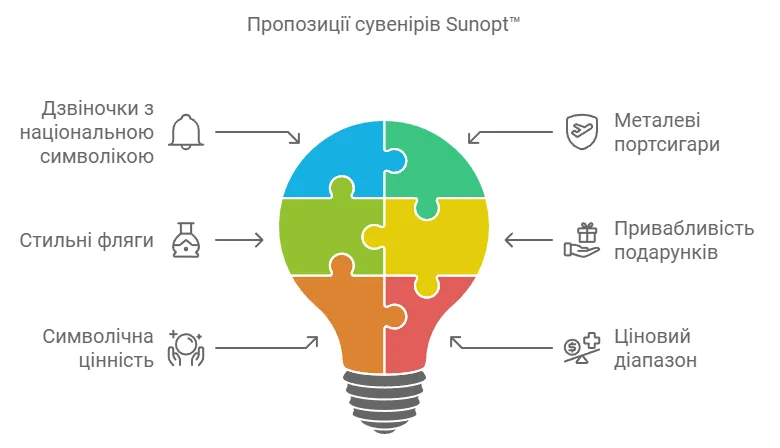 Пропозиції сувенірів Sunopt™
