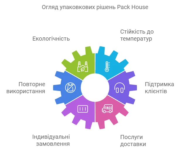 Огляд упаковкових рішень Pack House