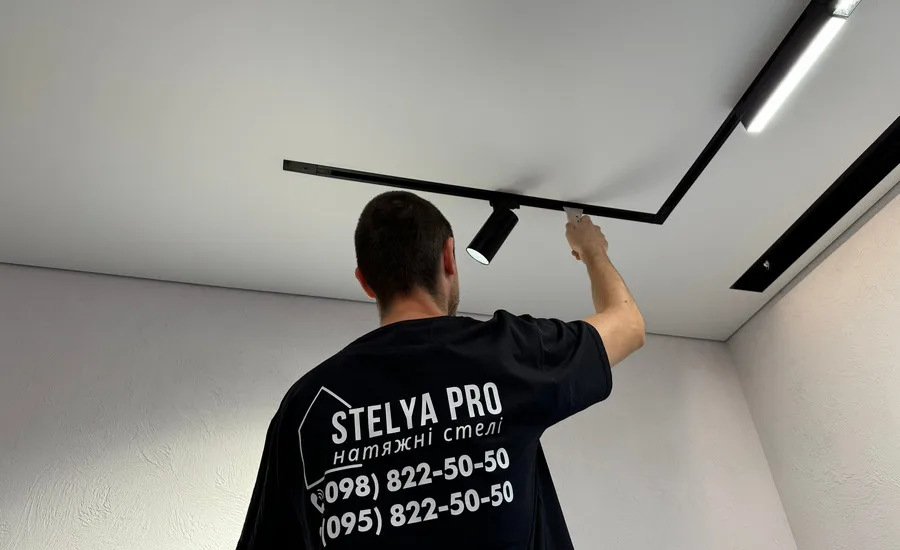 Натяжні стелі в Києві та передмісті від Stelya Pro: сучасне рішення для будь-якого інтер’єру
