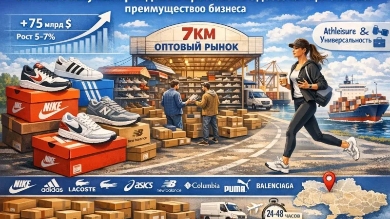 Оптовые закупки брендовых кроссовок в Одессе как стратегическое преимущество розничного бизнеса – From-UA: Новини України