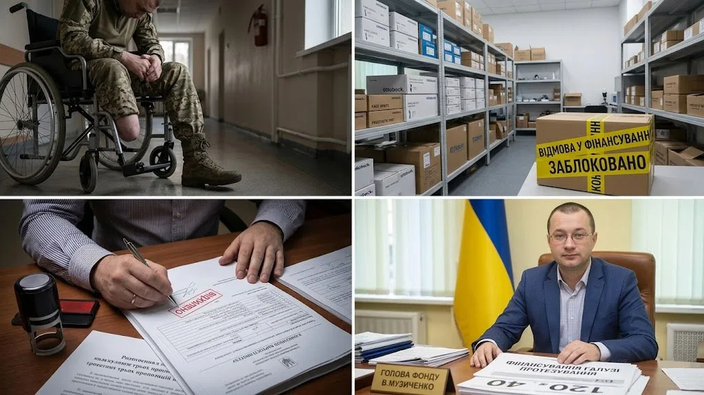 Віталій Музиченко під прицілом: тіньові схеми на комплектуючих для протезів