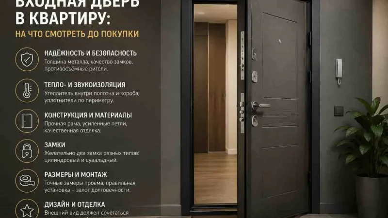 Входная дверь в квартиру: выбор без лишних ошибок дома – From-UA: Новини України