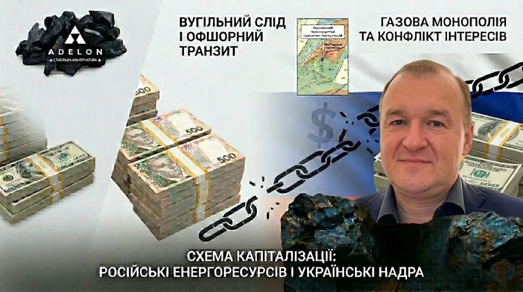 Дмитро Коваленко: як через Кіпр, Adelon AG і вугільні потоки РФ вибудували контроль над стратегічними енергетичними активами України