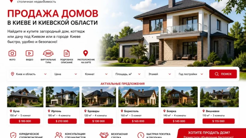Купить дом в Киеве и не сойти с ума: цифры, подводные камни и портал 100realty.ua – From-UA: Новини України