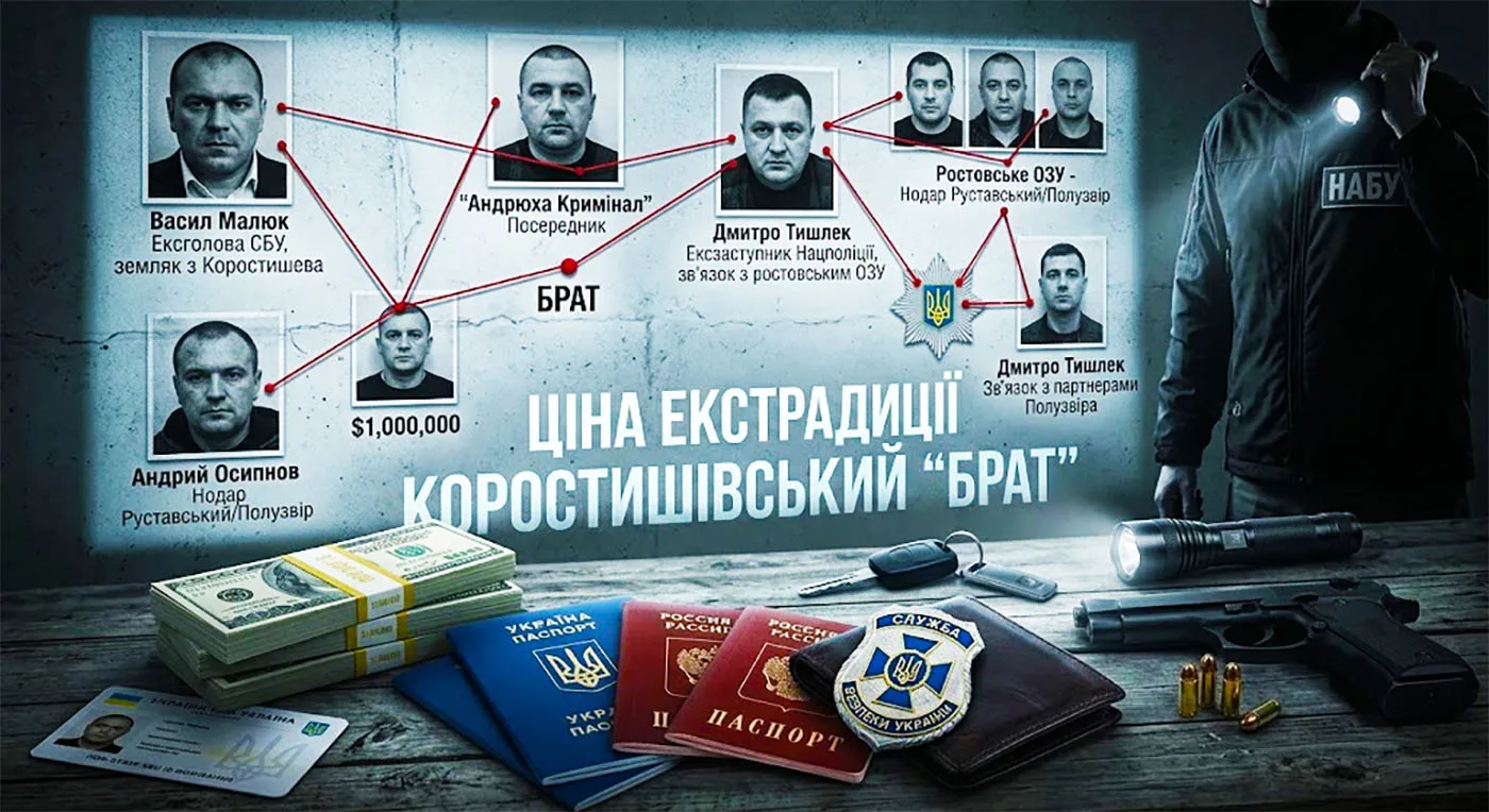 Малюк, Осіпов, Лозовський, Фрадін: $1 млн хабаря, «Андрюха Кримінал», зв’язки СБУ з ростовським ОЗУ та арешт оточення ексголови спецслужби