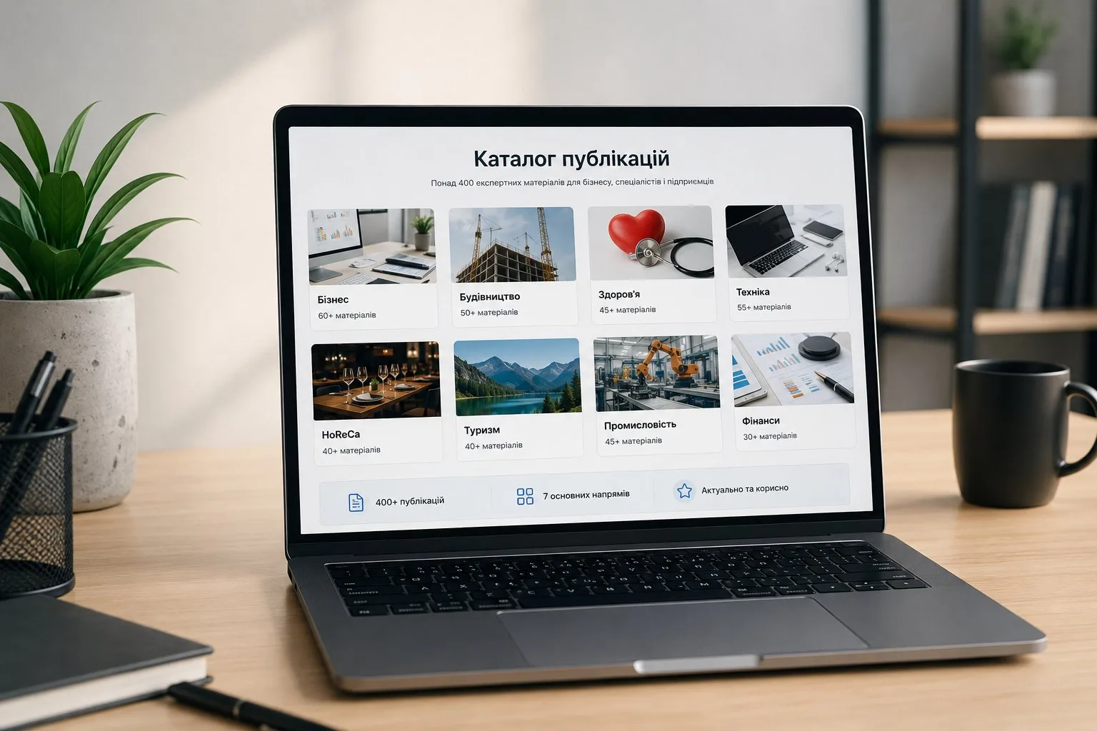 Тематичний хаб-каталог: професійна добірка матеріалів та сервісів
