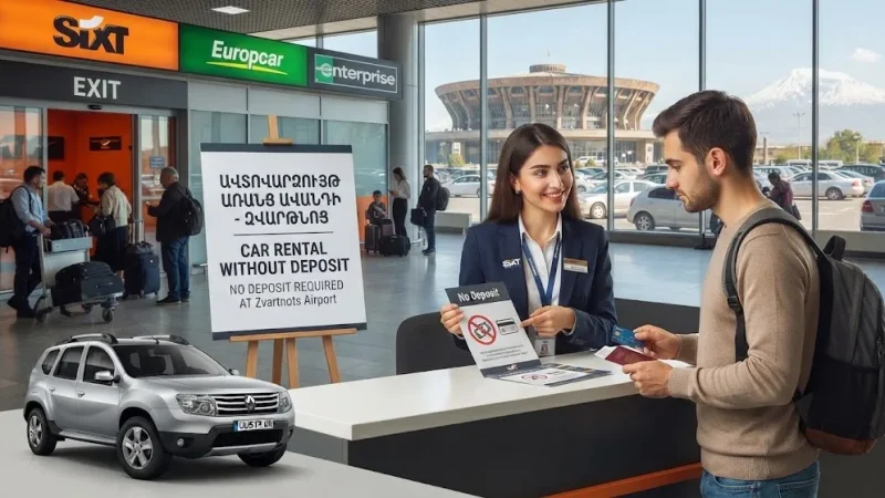Аренда авто без залога в аэропорту Звартноц – From-UA: Новини України